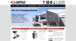 Desktop Screenshot of mipaq.co.za